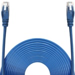 1m Blue Cat6 (RJ-45) Short ETHERNET LAN CABLE PC Console PS4 PS3 Xbox Network UK