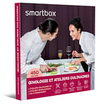 SMARTBOX - Coffret Cadeau Homme, Femme ou Couple - Idée cadeau original : Œnologie et ateliers culinaires pour 1 ou 2 personnes