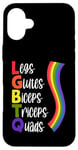 Coque pour iPhone 16 Plus Legs Glutes Biceps Triceps Quads Entraînement Fitness LGBTQ