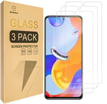 Mr.Shield Screen Protector For Xiaomi Redmi Note 11 Pro 5G+4G / Redmi Note 11 Pro+ / Redmi Note 11 Pro Plus [Tempered Glass] [9H Hardness] [3-Pack] Screen Protector