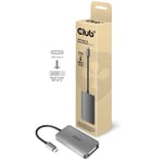 CLUB3D cac-1510 USB C DVI-D Dual link Gris