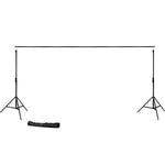 Bresser f001966 Studio Photo BR de d45 Pro 1 Système de Fond 390 x 470 cm pour lingettes/Fond en Papier/Vinyle Noir