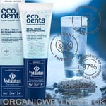 ECODENTA Extra fresh toothpaste MINERALS (Mg +Ca +K) & Mineral Water 100 ML.