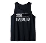 Raiders Heart Name Vintage Retro Gift Men Women Boy Girl Tank Top