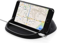 Support Téléphone Voiture,Anti-Dérapant De Silicone Collant Fixation,Universel Support Auto Tableau De Bord Car Phone Holder Pour Iphone Xs Xr X 8 7 Plus/Samsung/Huawei/One Plus/Sony/Gps(Q1256)