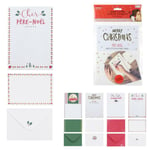 PAPIER A LETTRE PERE NOEL AVEC ENVELOPPE X2