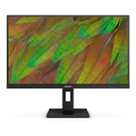 Philips s 27B1U3900 - 3000 Series - LED monitor - 27" - 3840 x 2160 4K @ 60 Hz - IPS - 350 cd/m² - 1000:1 - 4 ms - 2xHDMI  DisplayPort  USB-C -