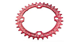 Race face mono plateau narrow wide 104mm  taraude  rouge