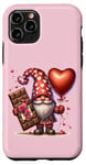 iPhone 11 Pro Pink Valentines Day Gnome Accessories Valentines Chocolate Case