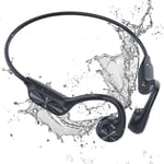 MONODEAL Casque Conduction Osseuse Natation, Casque Conduction osseuse Ecouteur Waterproof Natation Bluetooth 5.3 IP68 MP3 Etanche Natation 32GB,Ecouteurs sans Fil Sport Ecouteur Piscine, Natation