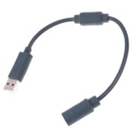 CABLE - CONNECTIQUE,Cordon adaptateur USB pour manette filaire, 23cm, gris, pour Xbox 360