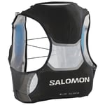 Salomon S/Lab Pulsar 3 Set löparväst unisex Black XL - Fri frakt