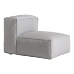 Skargaarden - Asker Sofa Mid Section, Small, Light Grey Sunbrella Sling - Soffor utomhus - Martin dos Santos