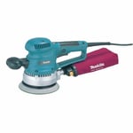 Makita BO6030 110v Orbital Sander 150mm 16amp Yellow Plug