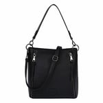 FredsBruder Bestie Sac à bandoulière Cuir 28 cm black (TAS008055)