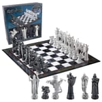 The Noble Collection Harry Potter Wizard Chess Set - 32 Detailed Playing Pieces 