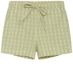 Flöss Stella Shorts Lime Gingham | Grön | 80 cm