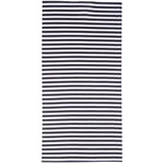 M-Wave Stripes B/W Écharpe Tube Multifonction Adulte-Mixte, Blau Weiß Gestreift, 24 x 48 cm