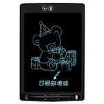 Starnearby Bureau LCD Tableau Graphique, 12 Pouces Écriture Tablette pour Enfants, Doodle Board Tableau partiellement effaçable Anti-délétion Noir Noir 285.00 * 185.00 * 7.00