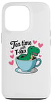 iPhone 13 Pro Tea Rex T-Rex Funny Tee For Tea Lovers Drinkers And Dinosaur Case