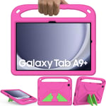 Coque Pour Samsung Galaxy Tab A9+/ A9 Plus 11"" (Sm-X210/Sm-X215/Sm-X216),Légère Et Résistante Aux Chocs Avec Poignée Support Enfants Etui Coque Pour Galaxy Tab A9 Plus