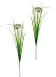 Flair Flower Lot de 2 graines de Mouton en Herbe 88 cm Fleurs Artificielles Fleurs Artificielles