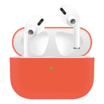 Apple AirPods Pron erittäin ohut silikonikotelo - Aprikoosi Oranssi