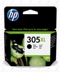 HP 305XL Black Original Ink Cartridge For DeskJet 2722 Printer 3YM62AE