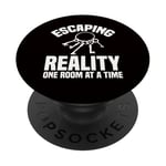 Escape Room - Échapper à la réalité une pièce à la fois PopSockets PopGrip Adhésif