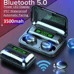 F9 HiFi Bluetooth 5.0 CVC8.0 Kohinanvaimennus Stereo Langattomat Bluetooth-kuulokkeet Power Bankin latauskotelolla