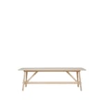 Tre Sekel Möbelsnickeri Landala matbord Furu vit hårdvaxolja 215x75 cm