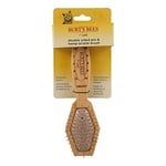 Burt's Bees Brosse à poils double face 2 en 1 pour chats | Un côté de la brosse pour chat élimine les poils morts et empêche les nœuds | La brosse pour chat est idéale pour le toilettage quotidien,