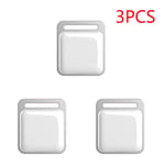 Mini traqueur GPS pour iPhone et Android,alarme anti-perte,clé,portefeuille,animal de compagnie,recherche d'enfant,Bluetooth,enregistrement GPS,étiquette intelligente,1 à 10 pièce - Type 3pcs White