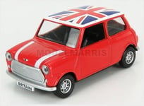 Corgi Gs82109 Austin - Mini 1970 - English Flag - Red - 1/36