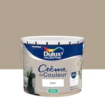 Dulux Valentine Crème de Couleur - Peinture multi-supports intérieure - Satin Gazelle 10 L