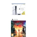 Playstation Console 5 (PS5) Edition Standard (Modèle - Slim) + Final Fantasy VII Rebirth Standard Édition