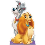 Figurine en carton Disney La Belle et le Clochard - Haut 92 cm