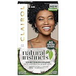 Clairol Natural Instincts Semi-Permanent No Ammonia Vegan Hair Dye 2 Black