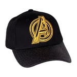 OFFICIAL MARVEL COMICS AVENGERS INFINITY WAR 'A' SYMBOL SNAPBACK CAP 