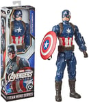 HASBRO MARVEL AVENGERS TITAN HERO SERIES 12" CAPTAIN AMERICA FIGURE