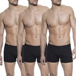 Bread and Boxers Boxer Briefs 3P Svart økologisk bomull XX-Large Herre