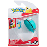 Pokemon Clip N Go HORSEA 2Inch Figure and Net Ball