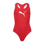 PUMA Girls Swimsuit, Red, 164