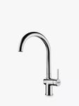 Franke Active Spray Swivel Spout Single Lever Kitchen Mixer Tap, Matt Black