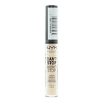 NYX Can't Stop Won't Stop 24H Concealer 3.5ml - Light Ivory