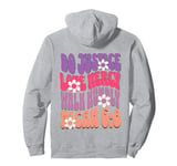 Do Justice Love Mercy Walk Humbly Micah 6:8 On Back Print Pullover Hoodie