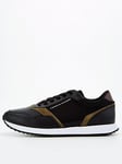 Tommy Hilfiger Panel Trim Evo Runner - Black, Black, Size 44, Men