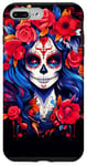 Coque pour iPhone 7 Plus/8 Plus Dia De Los Muertos Masque La Catrina