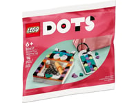 Lego Dots Polybag Förvaringsbricka Med Djur Polybag Förvaringsbricka Med Djur Och Väskmärke (30637)