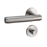 Buster + Punch - Door Lever Handle & Thumb Turn Lock Steel - Beslag - Massimo Buster Minale - Silver